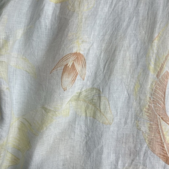 Tommy Bahama Linen Blend Cool Summer Floral Shirt - Picture 8 of 9